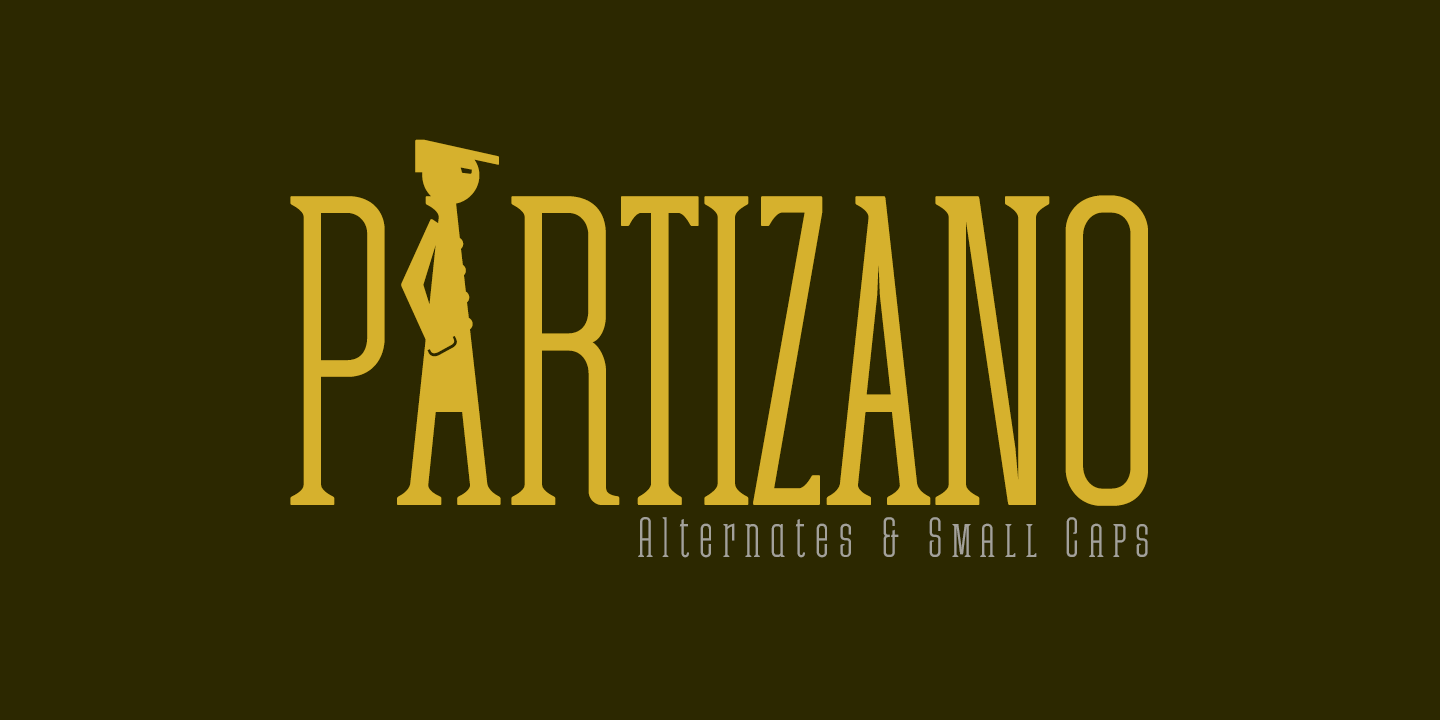 Пример шрифта Partizano Serif Regular